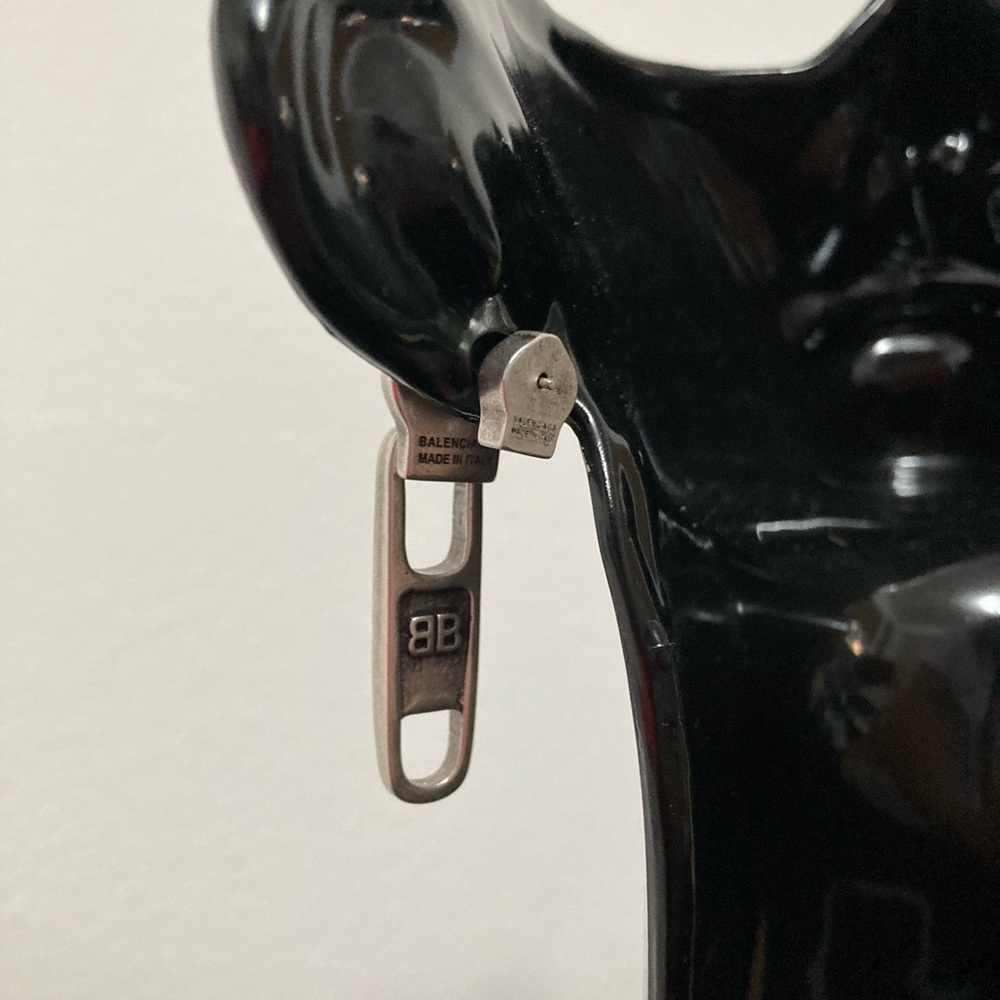 Balenciaga Silver Men's Earring - Picture 3 of 11